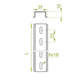 SZP35H15/02 Szyna EURO 1,0 mm
