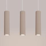 SOLLUX Lampa wisząca KARBON 3L taupe ; SL.1774