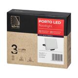 PORTO LED 30W naświetlacz bezramkowy, 2400lm, IP65, 4000K, aluminium + poliwęglan AD-NL-6464BL4 ORNO
