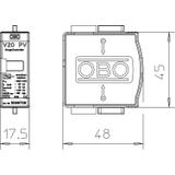 V20-C 0-500PV, OGRANICZNIK PRZEPIĘĆ