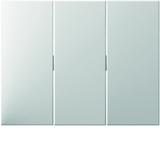 BERKER K.1 Klawisze do łącznika 3-klawiszowego biały 14657009 HAGER