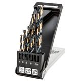 Wiertła do metalu HSS-CNC, 124°, "Pro-Tec", 4.0 - 10 mm, zestaw 5 szt.