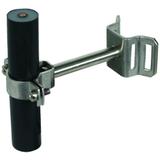 Wspornik HVI-Ex P85 ze stali nierdzewnej NIRO, fi 27 mm, AS 85 mm, z obejmą taśmową do rur 50-300 mm