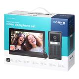 Zestaw wideodomofonowy jednorodzinny GADI 2-żyłowy Wi-Fi ekran dotykowy Full HD RFID 125k OR-VID-MA-1085/B ORNO