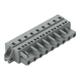 MCS-MIDI Classic gniazdo 9-bieg. szare raster 7,5 mm /25szt./ WAGO