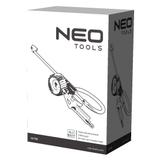 Pistolet do pompowania z manometrem o 63 mm, długa końcówka