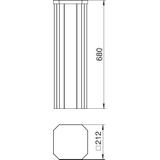 ISSHS4/61OT3, PÓŁKOLUMNA ZASILAJĄCA