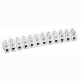 Nylbloc Listwa Zaciskowa 12P 6 Mm2 Biała 034223 LEGRAND