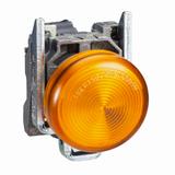 Harmony XB4 Lampka sygnalizacyjna pomarańczowa LED 230/240V metalowy XB4BVM5EX Schneider