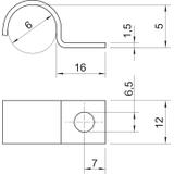 1015, OBEJMY MOCUJĄCE 6MM VA