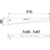 AS 30 51 FT, Wysięgnik do wieszaka
