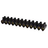 Listwa zaciskowa gwintowa 12‑torowa 35mm2 czarna EKL 5E 89150007 SIMET