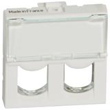 Mosaic Adapter Do Złączy Podwójnych Systimax Biały 078603 LEGRAND