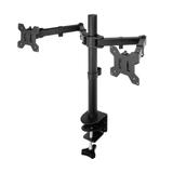 Biurkowy uchwyt do dwóch monitorów 13"-27”