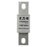 800AMP 700V AC SEMI-COND FUSE Wkładka szybka 800A AC 700V DC 700V 51x169 mm aR UL FWP-800A EATON