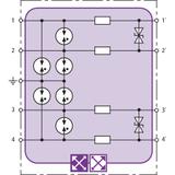 Obudowa aluminiowa z 1 ogranicznikiem BXT ML4 BD EX 24, IP 65, kolor szary