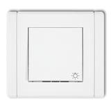 FLEXI Przycisk zwierny /światło/ biały FWP-5 KARLIK