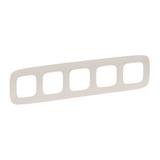 Valena Allure Ramka Pięciokrotna Kremowy 754315 LEGRAND