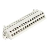 Gniazdo MCS‑MIDI Classic kątowe 16‑biegunowe jasnoszare raster 5mm 721‑316/031‑000 /10szt./ WAGO