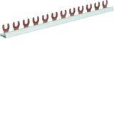 Szyna grzebieniowa widełkowa pozioma 1P 10mm2 12M KDN163A HAGER