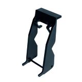 GZMB4-0040  Obejma wyrzutnikowa do gniazda wtykowego z zaciskami sprężynowymi GZMB2, GZMB4