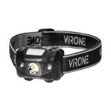 Latarka czołowa LED CREE 3W + 2 czerwone diody LED