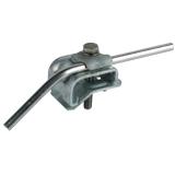 Zacisk do rynny, do zawiniętych brzegów 16-22 mm, St/tZn