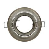 SUTRI RM ramka dekoracyjna oprawy punktowej MR16/GU10 max 50W okrągła regulowana satyna AD-OD-6176/N