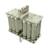 GSMK 63A 1000V AC FUSE LINK- SFE8350063 Wkładka bezpiecznikowa szybka 63A AC 1000V BS88 18 x GSMK63