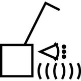 BERKER B.Kwadrat/S.1 KNX RF quicklink Czujnik ruchu komfort 2,2m kremowy połysk 85346182 HAGER