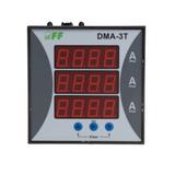 Cyfrowy wskaźnik wartości natężeni aprądu trójfazowy DMA-3T F&F