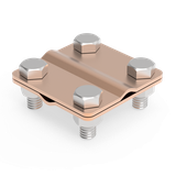 CU ZŁĄCZE KRZYŻOWE 4-OTWOROWE 1.1 CU