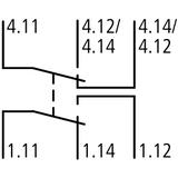 Z-NHK Styk pomocniczy 2Z 2R montaż boczny 248434 EATON