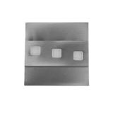 Oprawa schodowa LED Vika, satyna, 1,2W, 5900K