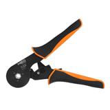 Szczypce do zaciskania końcówek tulejkowych 6 kamieni, średnica tulejek: 0.1 - 16 mm2