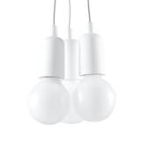 Sollux Lampa wisząca DIEGO 3 biała SL.0570