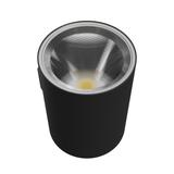 TORRE 9W CCT 230V IP54 99x78x117MM CZARNY OKRĄGŁA ELEWACYJNA