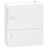 mini Pragma Rozdzielnica natynkowa 1x8 IP40 MIP-1-8-NT-P drzwi białe MIP12108 SCHNEIDER