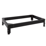 Cokół do VDA/VDS, 800x800 mm, blacha stalowa, RAL9011