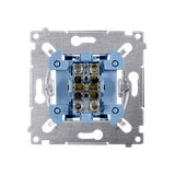 Simon 54 Łącznik roletowy trójpozycyjny 1-0-2 (mechanizm) 10A 250V szybkozłączka SZW1KM KONTAKT