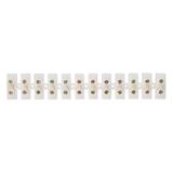 Listwa zaciskowa 12-torowa ECO max.25mm2,PE 10 szt. OR-SZ-8019/25/10 ORNO