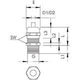 V-TEC/L, DŁAWIKI Z DŁUGIM GWINT.PG13,5 MS