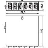 UVS-6S2SA, ROZDZIELACZ PODPODŁOGOWY