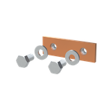 ZX1183 Łącznik Cu 30x5 1pol.