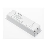 TRANSFORMATOR LED WE: 220V-240V~50HZ. WY: 12V DC/75W. IP20