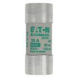 CYLINDRICAL FUSE 22 x 58 25A AM 690V AC Wkładka cylindryczna 22 x 58mm 25A AM 690V AC C22M25 EATON