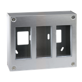 Simon Connect Obudowa natynkowa S500 METAL 3-modułowa 6x K45 kompletna 51000013-036 KONTAKT