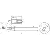 Wypust uziemiający typ M do M10/M12, stal nierdzewna NIRO