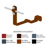 AN-26L/LA/-N Uchwyt dach.prof.pros.Z-śr. WZÓR 34 H=10cm /LA/