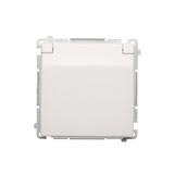Simon Basic Gniazdo wtyczkowe z uziemieniem z przesłonami torów prądowych bryzgoszczelne IP44 16A 250V zaciski śrubowe biały BMGZ1BZ.01/11 BMGZ1Bz.01/11 KONTAKT